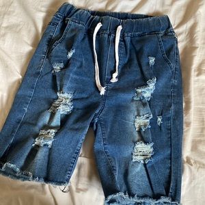 Blue Jean shorts